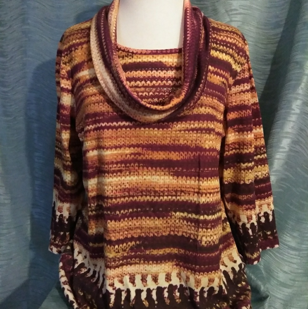 Cowl neck Blouse